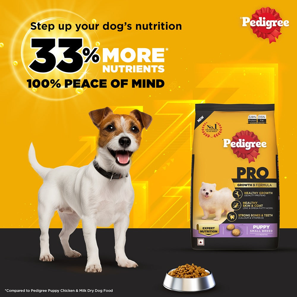 Pedigree PRO Expert Nutrition Dry Food for Small Breed Puppies (2-9 Months)