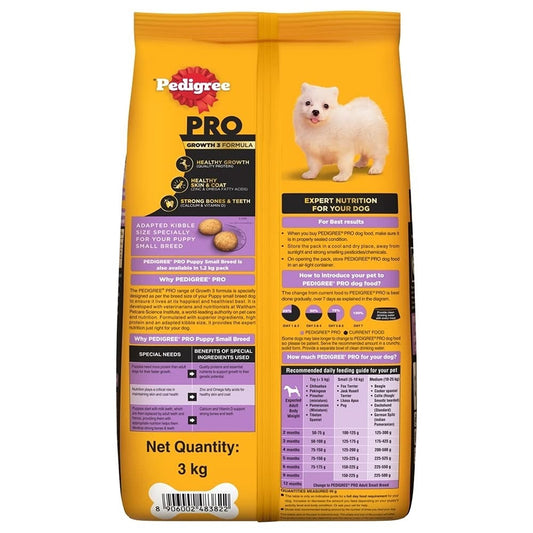 Pedigree PRO Expert Nutrition Dry Food for Small Breed Puppies (2-9 Months)