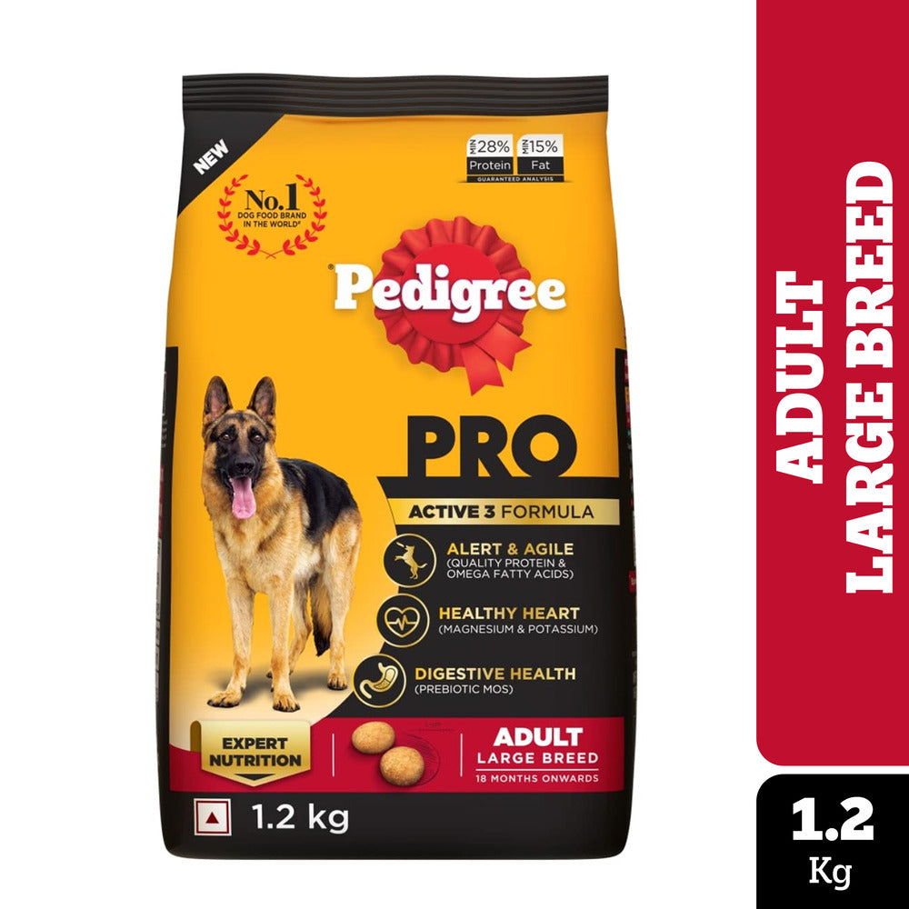 Pedigree PRO Expert Nutrition Active Adult Large Breed Dog Dry Food