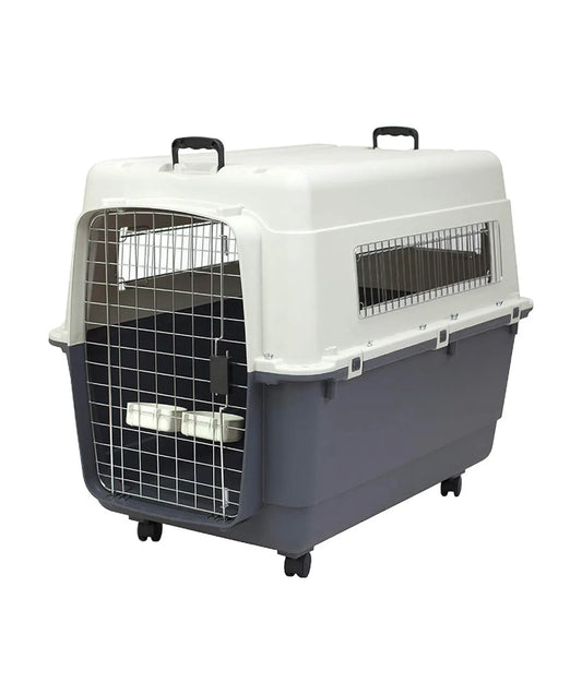 IATA Approved Fibre Flight Dog Crate 40 Inch for Medium and Large Dog