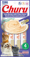 Inaba Churu Tuna Recipe With Clam Flavor Cat Treat 56g