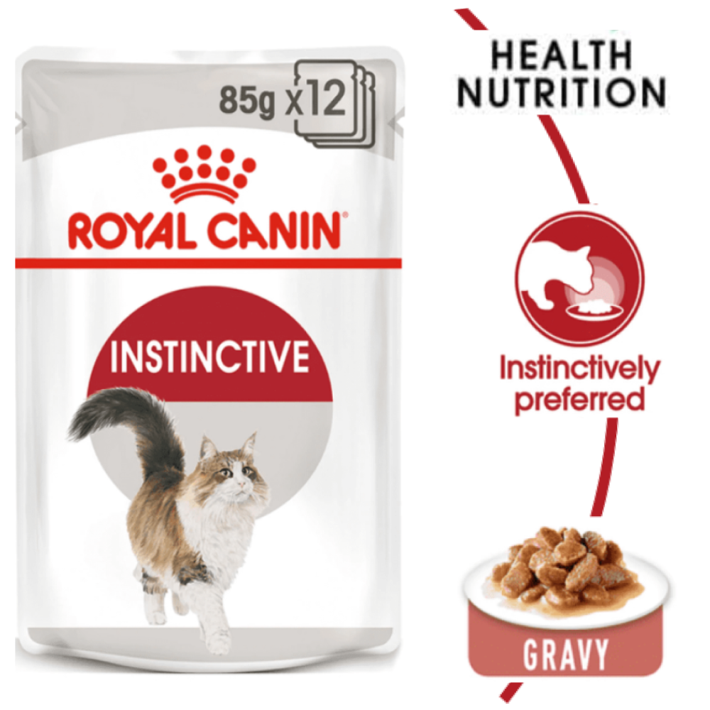 Royal Canin Instinctive Chunks in Gravy Adult Cat Wet Food