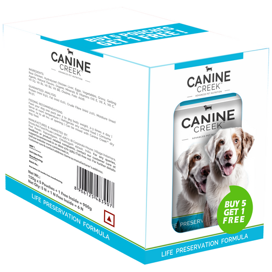 Canine Creek Real Chicken Gravy Adult Dog Wet Food 150g