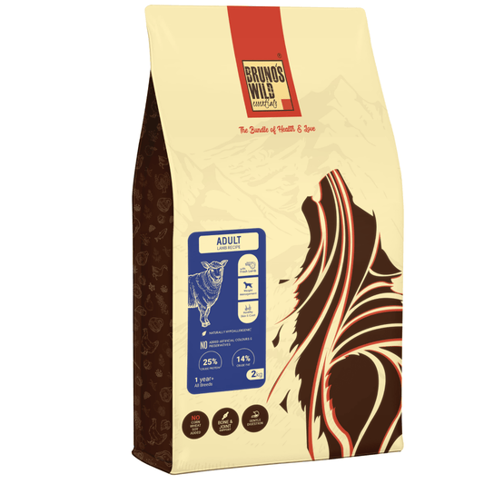 Bruno's Wild Essentials Adult Lamb Recipe All Dog Breeds Dry Food