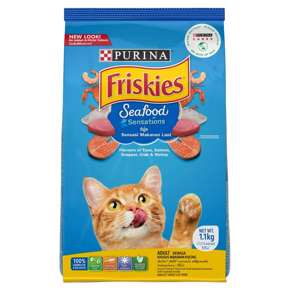 Purina Friskies Seafood Sensations Cat Dry Food