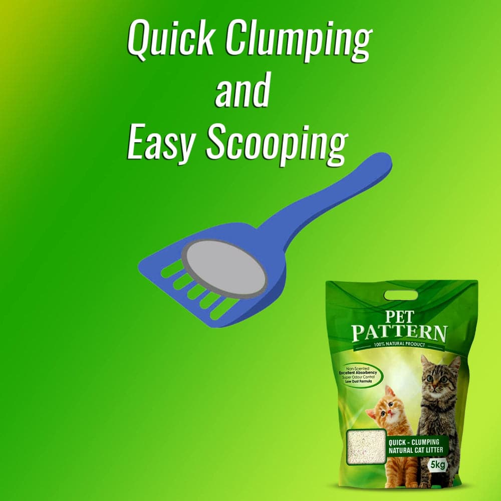 Pet Pattern Natural Clay Cat Litter