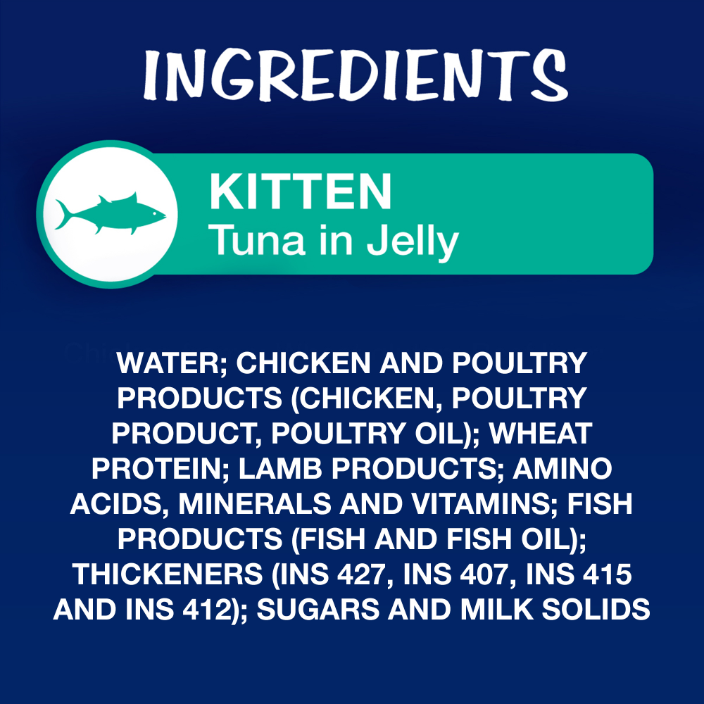 Purina Felix Tuna in Jelly Kitten Wet Food 85g