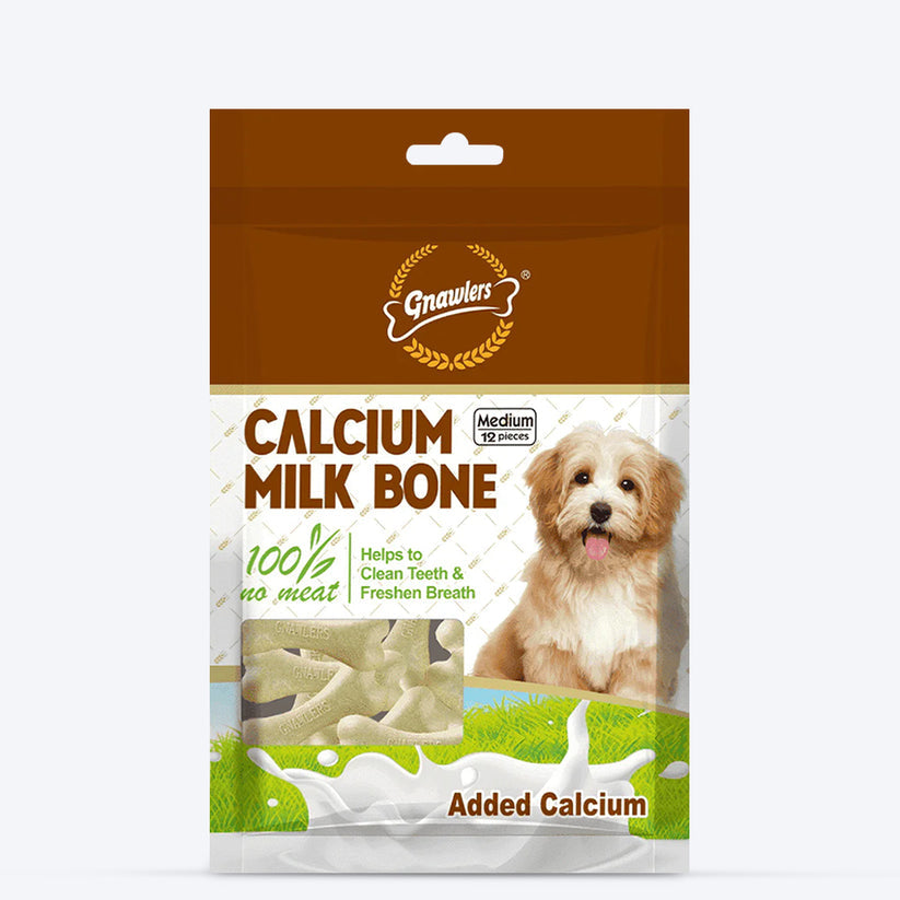 Gnawlers Calcium Milk Bone Medium