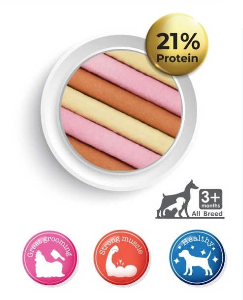 Great Titan Smoked Salmon Original Flavor Stick Dog (3+Months) Snack (70g)