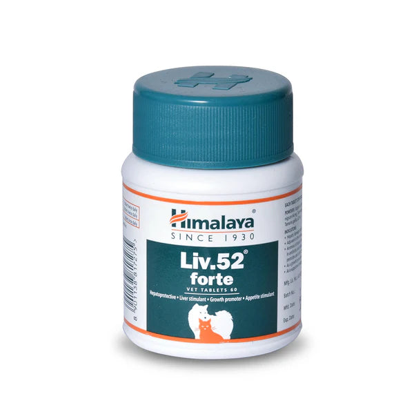 Himalaya Liv. 52 Forte Tablets For Dogs and Cats 60 tabs