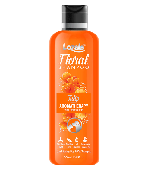 Lozalo Floral Tulip Aromatherapy Conditioning Dogs & Cats Shampoo 250 ml
