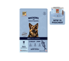 Bruno's Wild Essentials Grain Free Wet Dog Food Mackerel with Salmon & Vegetables in Gravy