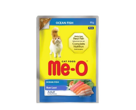 Me O Ocean Fish Adult Cat Wet Food 80 gm