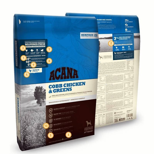 Acana Cobb Chicken & Greens Dog Food 2 Kg