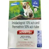 Bayer Advantix Spot on For Dogs Above 25 Kg (3 Pieces)