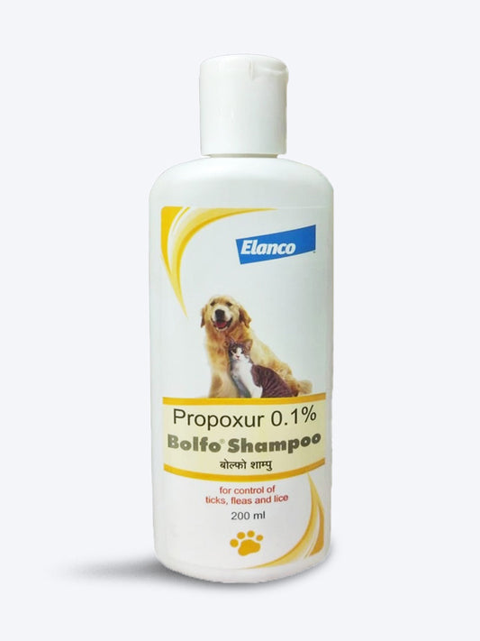Bayer Bolfo Anti Tick and Flea Shampoo For Dogs and Cats 200 ml