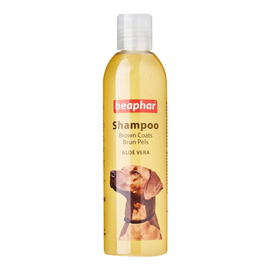 Beaphar Aloe Vera Dog Shampoo For Brown Coats 250 ml