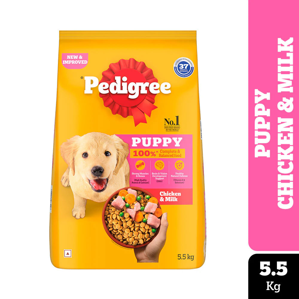 Pedigree Puppy Chicken and Milk Dog Dry Food