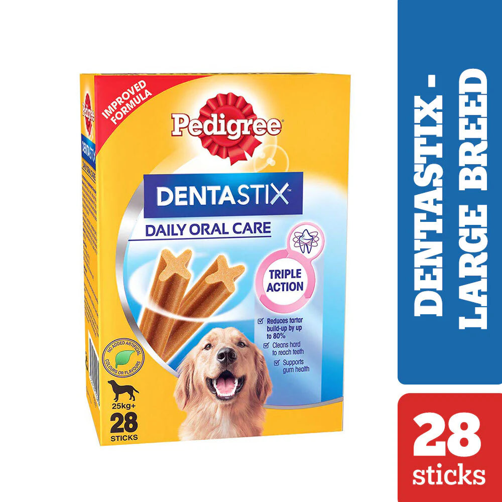 Pedigree Dentastix Daily Oral Care Large Breed (25 kg+) Adult Dog Treats