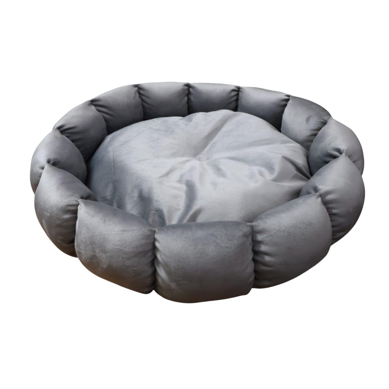 Petsworld Luxury Pumpkin Bed for Dogs & Cats Size (23) inch