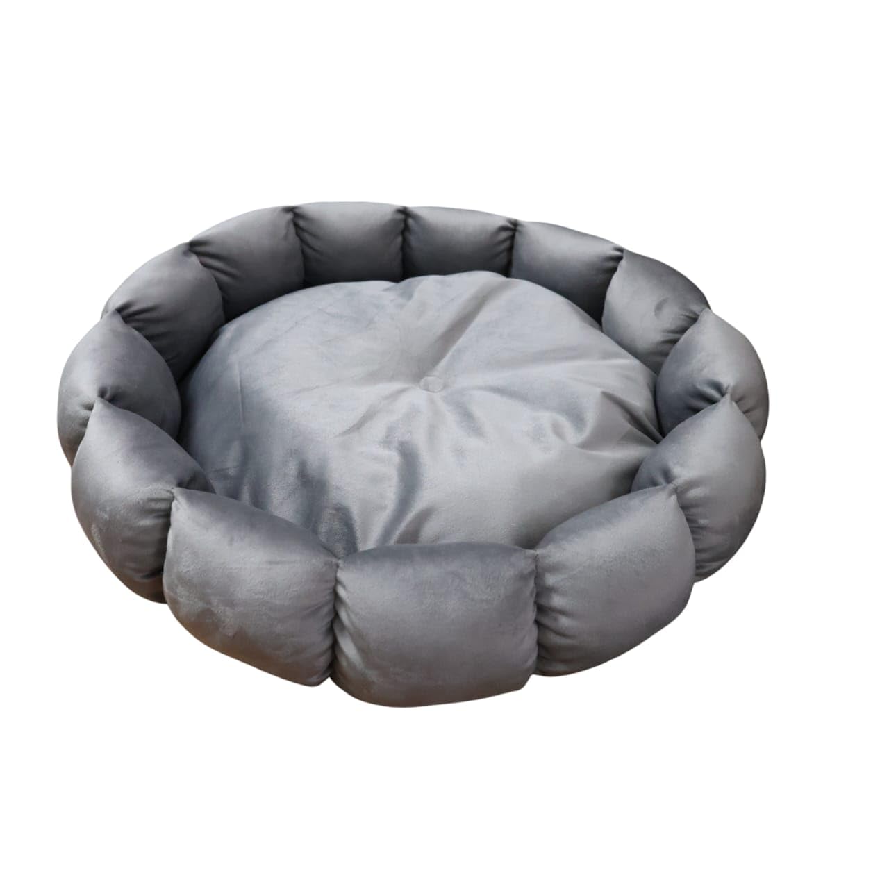 Petsworld Luxury Pumpkin Bed for Dogs & Cats Size (23) inch