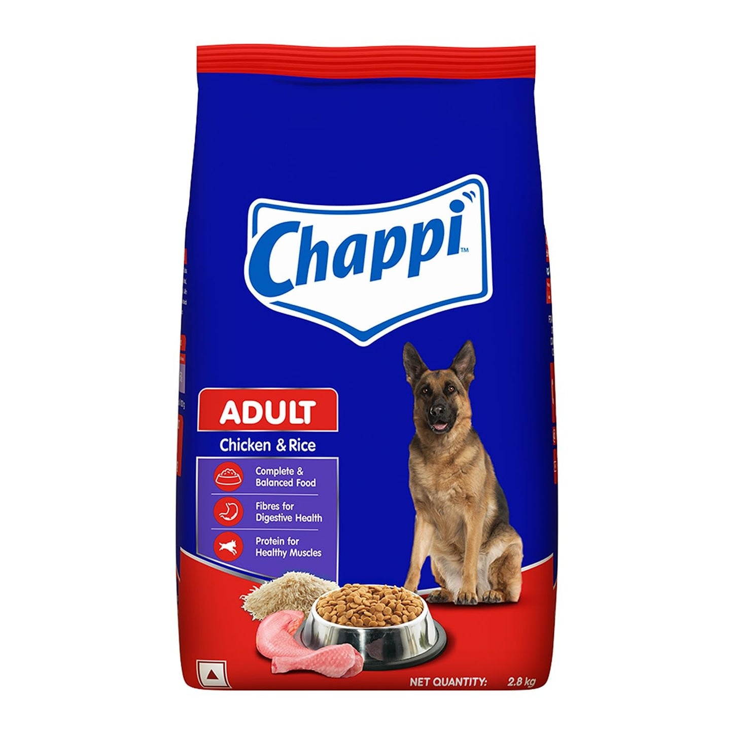 Chappi Chicken & Rice Adult Dry Dog Food