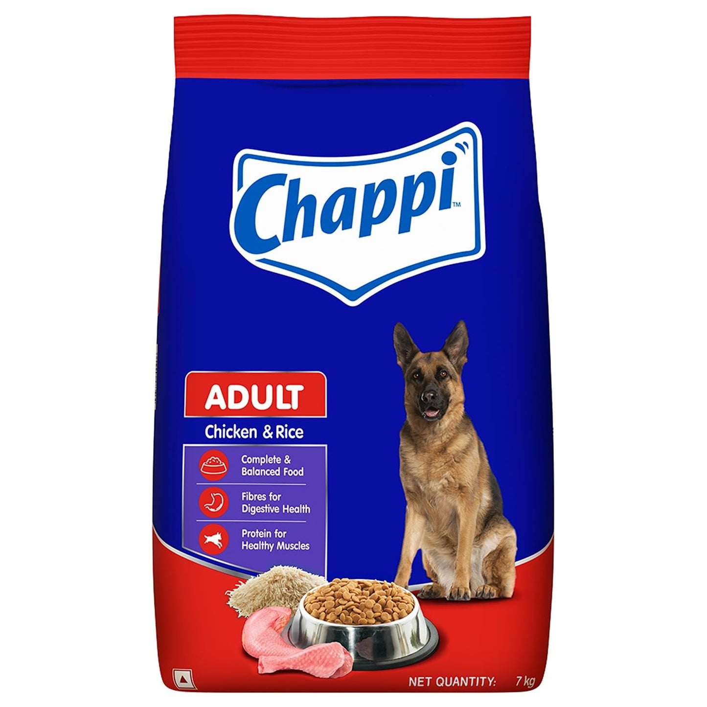 Chappi Chicken & Rice Adult Dry Dog Food