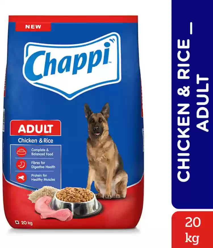 Chappi Chicken & Rice Adult Dry Dog Food