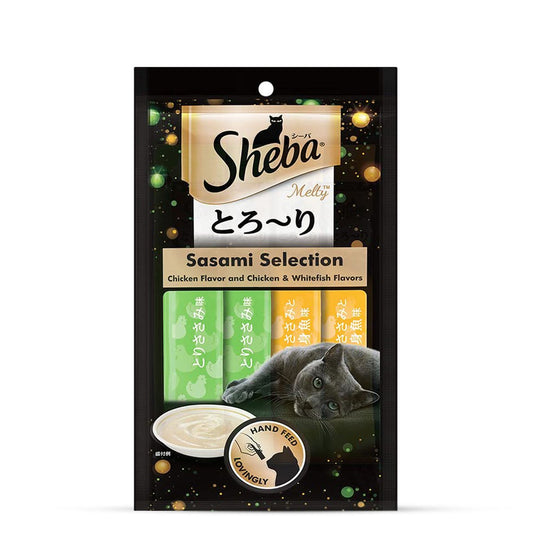 Sheba Melty Chicken & Chicken Whitefish Flavors Selection