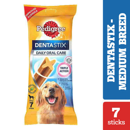 Pedigree Dentastix Daily Oral Care Medium Breed (10-25 kg) Adult Dog Treats