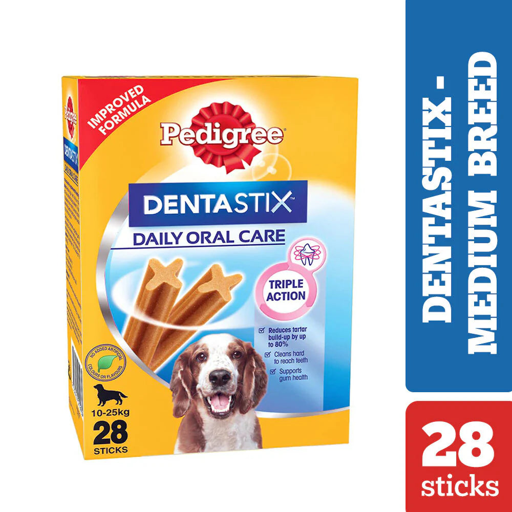 Pedigree Dentastix Daily Oral Care Medium Breed (10-25 kg) Adult Dog Treats